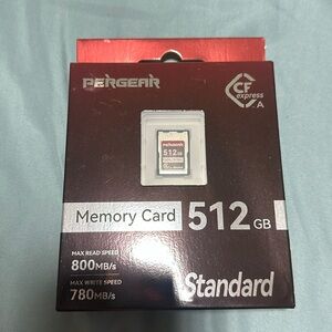 Pergear CF Express A 512 GB Memory Card